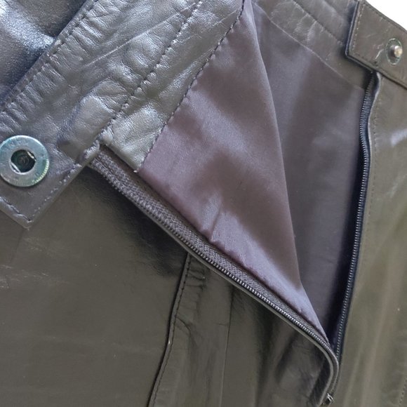 Leather Skirt - Picture 7 of 10